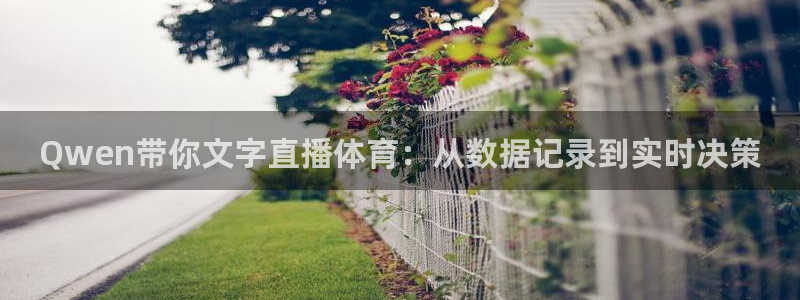 火凤直播足球免费观看：Qwen带你文字直播体育：从数据记录到实时决策